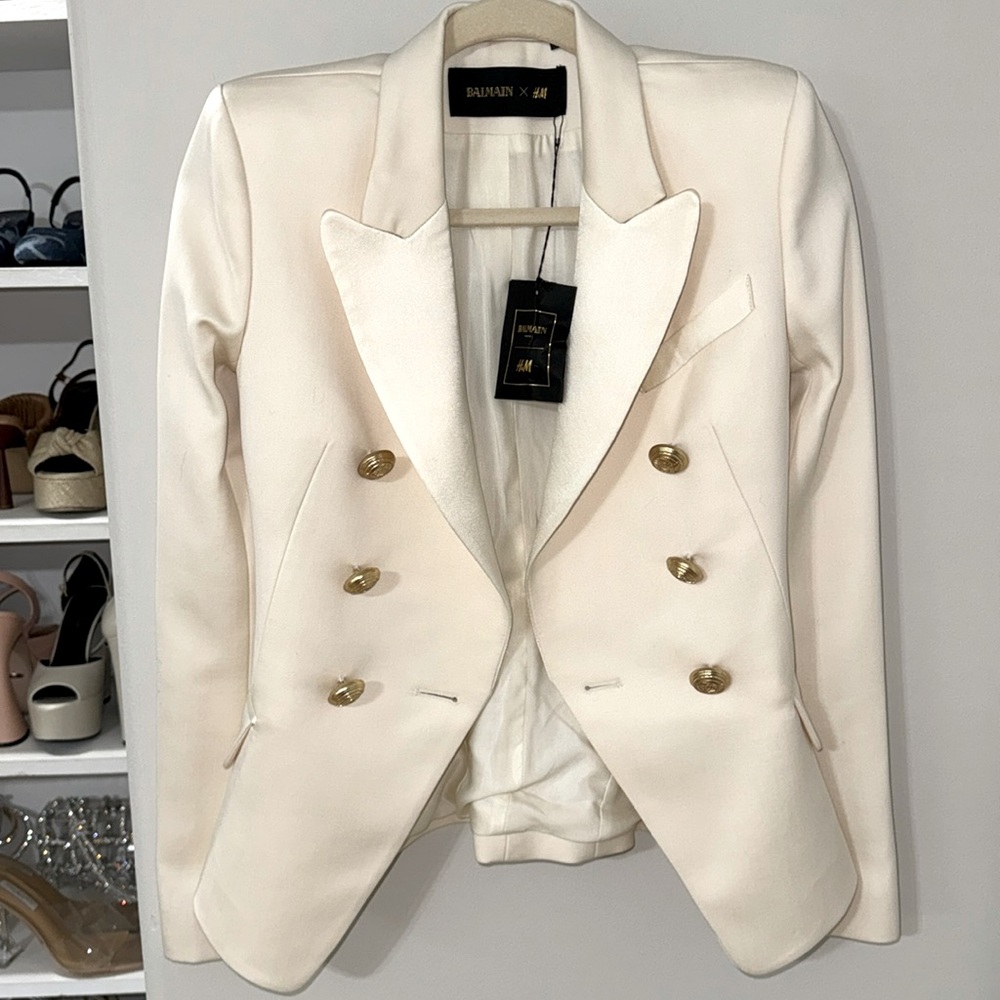 Balmain X H&M blazer